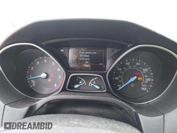 2016 Ford Focus SE with VIN 1FADP3F24GL346445, listed as a IAAI auction lot 42101322 with 30,354 mi miles. Bid and sale history available at carsss.com. Image 7.