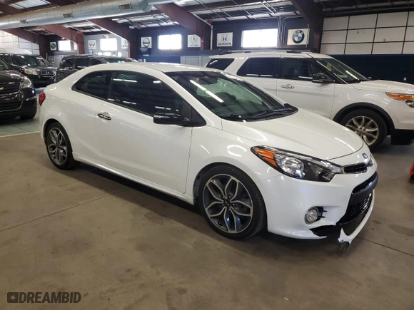 2016 Kia Forte Koup SX with VIN KNAFZ6A37G5600794, listed as a Copart auction lot 75157544 with 125,381 mi miles and Clean Title. Bid and sale history available at carsss.com. Image 4.