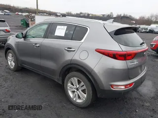 2017 Kia Sportage LX with VIN KNDPMCAC2H7238741, listed as a IAAI auction lot 41973333 with 64,714 mi miles and . Bid and sale history available at carsss.com. Image 3.