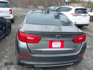 2014 Kia Optima SXL Turbo with VIN 5XXGR4A68EG272347, listed as a IAAI auction lot 41847119 with 131,197 mi miles and . Bid and sale history available at DreamBid. Image 16.