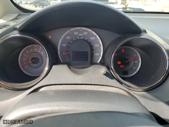 2013 Honda Fit Sport with VIN JHMGE8H57DC027939, listed as a Copart auction lot 47444335 with 119,294 mi miles and Clean Title. Bid and sale history available at carsss.com. Image 9.
