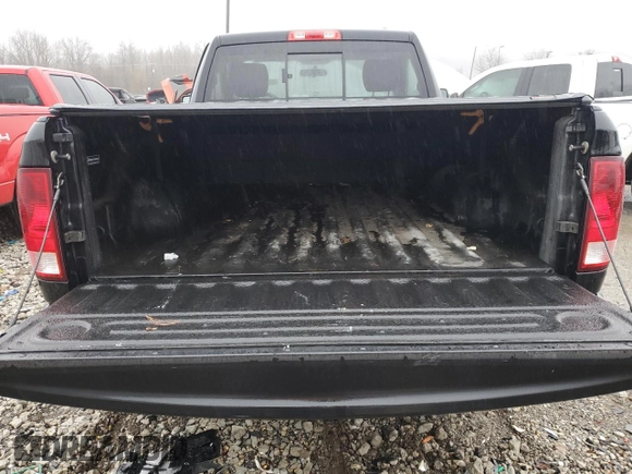 2012 Ram 1500 Express with VIN 3C6JD7ATXCG278339, listed as a Copart auction lot 45185215 with 122,129 mi miles and Salvage Title. Bid and sale history available at carsss.com. Image 6.