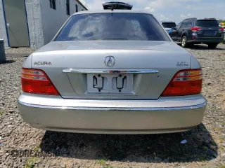 2002 Acura RL with VIN JH4KA96582C006545, listed as a Copart auction lot 61915624 with 159,038 mi miles and Salvage Title. Bid and sale history available at carsss.com. Image 6.