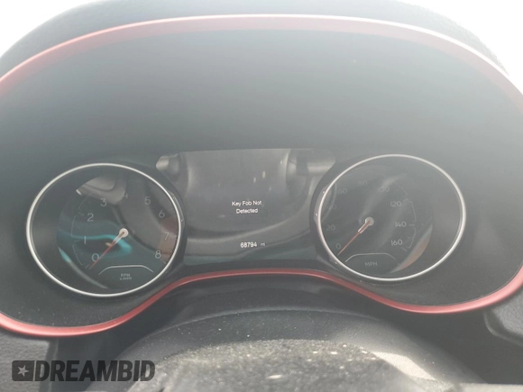 2021 Jeep Compass Trailhawk with VIN 3C4NJDDB7MT602800, listed as a Copart auction lot 50056865 with 68,794 mi miles and Salvage title. Bid and sale history available at DreamBid. Image 9.