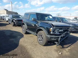 2024 Ford Bronco Big Bend with VIN 1FMDE7AH2RLA80523, listed as a IAAI auction lot 41452287 with 3,490 mi miles. Bid and sale history available at carsss.com. Image 1.