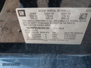 2016 Chevrolet Silverado 1500 Custom with VIN 1GCVKPEC2GZ252169, listed as a IAAI auction lot 41331880 with 163,156 mi miles. Bid and sale history available at carsss.com. Image 9.