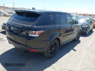 2016 Land Rover Range Rover Sport V6 SE with VIN SALWG2PF8GA115115, listed as a IAAI auction lot 42049930 with 76,611 mi miles. Bid and sale history available at carsss.com. Image 4.
