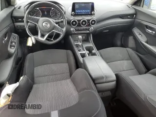 2022 Nissan Sentra SV with VIN 3N1AB8CV7NY253708, listed as a Copart auction lot 50568645 with 48,567 mi miles and Non Repairable. Bid and sale history available at carsss.com. Image 8.