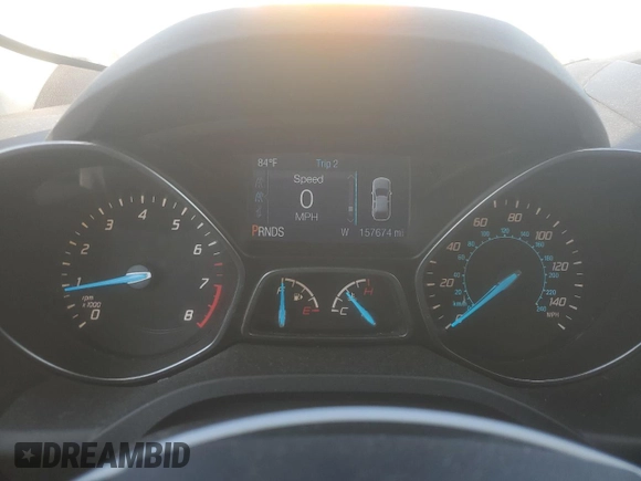 2014 Ford Escape SE with VIN 1FMCU9G90EUD58253, listed as a Copart auction lot 62630865 with 157,674 mi miles and Salvage title. Bid and sale history available at DreamBid. Image 9.