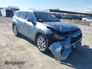 2023 Toyota Highlander L with VIN 5TDKDRAH9PS002343, listed as a IAAI auction lot 41607915 with 105,237 mi miles and . Bid and sale history available at DreamBid. Image 6.