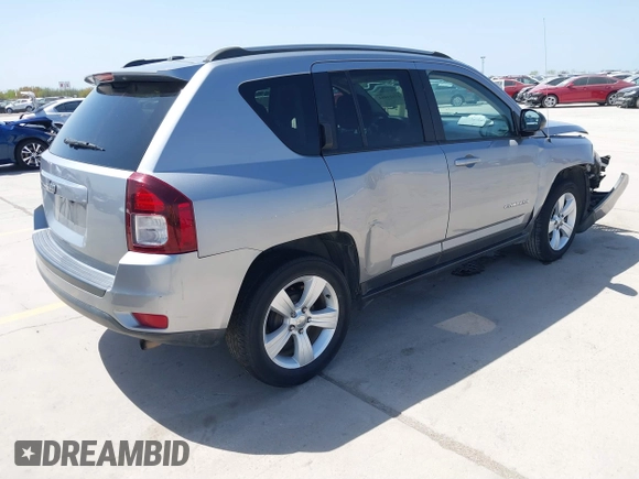 2017 Jeep Compass Sport with VIN 1C4NJCBA5HD147977, listed as a IAAI auction lot 41821444 with 86,126 mi miles and . Bid and sale history available at carsss.com. Image 4.