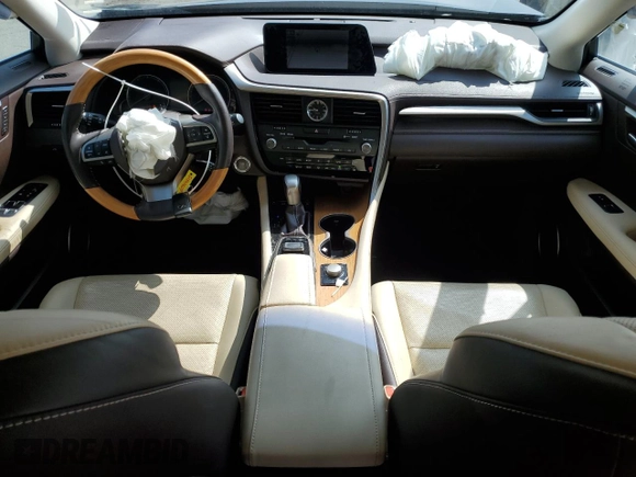 2016 Lexus RX 350 with VIN 2T2ZZMCA5GC001066, listed as a Copart auction lot 60964615 with 41,281 mi miles and Salvage title. Bid and sale history available at DreamBid. Image 8.