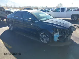 2016 Ford Fusion Titanium with VIN 3FA6P0K9XGR152837, listed as a IAAI auction lot 41647436 with 196,700 mi miles. Bid and sale history available at carsss.com. Image 1.
