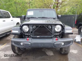 2024 Jeep Wrangler Sahara with VIN 1C4RJXP67RW274877, listed as a IAAI auction lot 42119319 with 7,157 mi miles and . Bid and sale history available at DreamBid. Image 11.