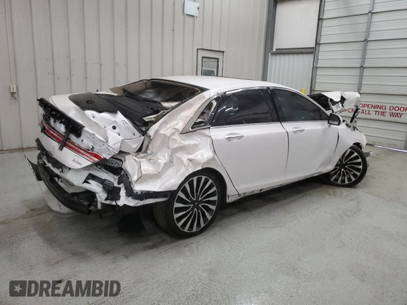 2017 Lincoln MKZ Hybrid Black Label with VIN 3LN6L5NU7HR644161, listed as a Copart auction lot 42694245 with 75,830 mi miles and Clean title. Bid and sale history available at DreamBid. Image 3.
