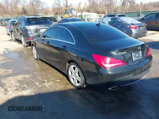 2016 Mercedes-Benz CLA with VIN WDDSJ4EB9GN372088, listed as a IAAI auction lot 41655141 with 83,726 mi miles. Bid and sale history available at carsss.com. Image 3.