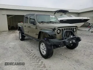 2020 Jeep Gladiator Sport S with VIN 1C6JJTAG3LL185010, listed as a Copart auction lot 48855465 with 59,816 mi miles and Salvage Title. Bid and sale history available at carsss.com. Image 16.