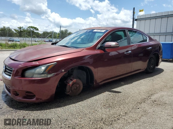 2012 Nissan Maxima SV with VIN 1N4AA5AP7CC810454, listed as a Copart auction lot 60200725 with 119,499 mi miles and Clean title. Bid and sale history available at DreamBid. Image 1.