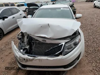 2013 Kia Optima LX with VIN KNAGM4A77D5440227, listed as a Copart auction lot 49470995 with 81,140 mi miles and Salvage Title. Bid and sale history available at carsss.com. Image 5.