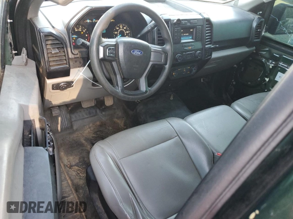 2017 Ford F-150 XL with VIN 1FTMF1EF0HKD96241, listed as a Copart auction lot 72636114 with 130,154 mi miles and Salvage title. Bid and sale history available at DreamBid. Image 8.