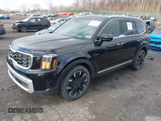 2024 Kia Telluride SX Prestige X-Pro with VIN 5XYP5DGC9RG508532, listed as a IAAI auction lot 41055717 with 4,808 mi miles and . Bid and sale history available at DreamBid. Image 17.
