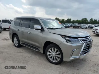 2019 Lexus LX with VIN JTJHY7AX5K4306569, listed as a Copart auction lot 56498914 with 56,500 mi miles and Salvage Title. Bid and sale history available at carsss.com. Image 4.