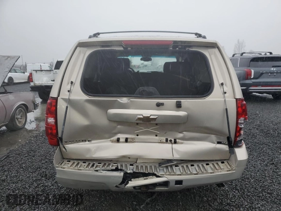 2008 Chevrolet Tahoe 1LT with VIN 1GNFK13008J226896, listed as a Copart auction lot 45301955 with Not provided miles and Salvage title. Bid and sale history available at DreamBid. Image 6.
