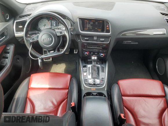 2016 Audi SQ5 Premium Plus with VIN WA1CCAFP1GA011621, listed as a Copart auction lot 60079875 with 94,871 mi miles and Salvage title. Bid and sale history available at DreamBid. Image 8.