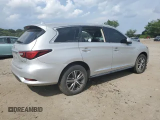 2020 Infiniti QX60 Luxe with VIN 5N1DL0MN2LC520715, listed as a Copart auction lot 62967055 with 96,663 mi miles and Clean title. Bid and sale history available at DreamBid. Image 3.