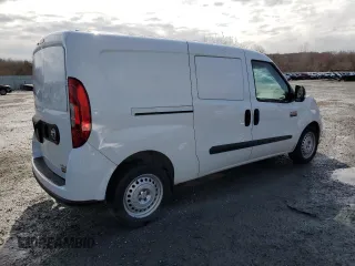 2022 Ram ProMaster City Cargo Tradesman with VIN ZFBHRFAB0N6W68559, listed as a Copart auction lot 51161655 with 57,072 mi miles and Salvage title. Bid and sale history available at DreamBid. Image 3.