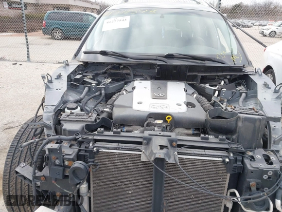 2012 Infiniti FX35 with VIN JN8AS1MW1CM152650, listed as a IAAI auction lot 41277543 with 1 mi miles. Bid and sale history available at carsss.com. Image 6.