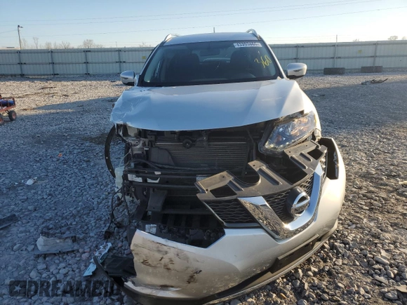 2016 Nissan Rogue SV with VIN KNMAT2MT8GP674488, listed as a Copart auction lot 43393465 with 112,949 mi miles and Salvage Title. Bid and sale history available at carsss.com. Image 5.