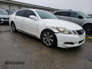 2008 Lexus GS 350 with VIN JTHBE96S180037253, listed as a Copart auction lot 43745785 with 190,959 mi miles and Clean Title. Bid and sale history available at carsss.com. Image 4.