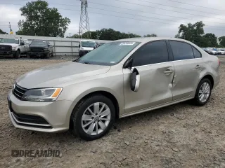 2015 Volkswagen Jetta SE с VIN 3VWD07AJ2FM331179, выставлен на аукционе Copart как лот 69499804 с пробегом 139 507 миль миль и Списание • Salvage title. История ставок и продаж доступна на DreamBid. Изображение 1.