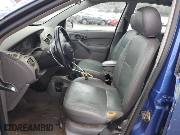 2003 Ford Focus ZTS with VIN 1FAFP38383W243231, listed as a Copart auction lot 86895774 with 124,322 mi miles and Salvage Title. Bid and sale history available at carsss.com. Image 7.