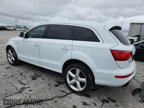 2015 Audi Q7 S line Prestige с VIN WA1DGAFE8FD012754, выставлен на аукционе Copart как лот 58642045 с пробегом 148 697 миль миль и Списание • Salvage title. История ставок и продаж доступна на DreamBid. Изображение 2.
