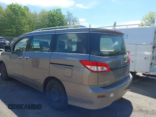 2014 Nissan Quest S with VIN JN8AE2KP1E9101017, listed as a IAAI auction lot 42224066 with 230,317 mi miles and . Bid and sale history available at DreamBid. Image 3.