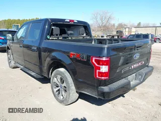 2019 Ford F-150 XL with VIN 1FTEW1EP5KKE97862, listed as a IAAI auction lot 41831711 with 36,037 mi miles. Bid and sale history available at carsss.com. Image 3.