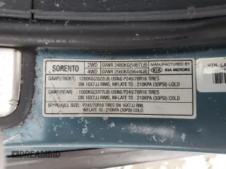 2003 Kia Sorento LX with VIN KNDJC733135076683, listed as a Copart auction lot 45785365 with 0 mi miles and Salvage Title. Bid and sale history available at carsss.com. Image 13.