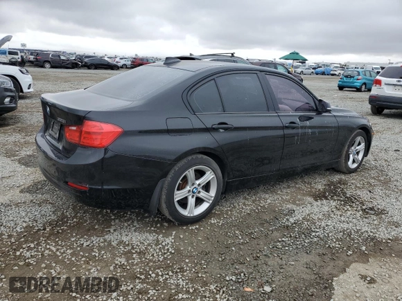 2015 BMW 3 Series 320i with VIN WBA3B1G55FNT05923, listed as a Copart auction lot 51342255 with 3,060 mi miles and Salvage Title. Bid and sale history available at carsss.com. Image 3.