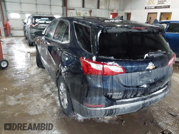 2021 Chevrolet Equinox LT with VIN 3GNAXUEV2MS136079, listed as a IAAI auction lot 41607668 with 28,913 mi miles and . Bid and sale history available at DreamBid. Image 3.
