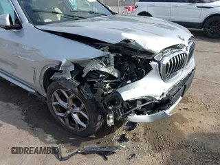 2021 BMW X3 sDrive30i with VIN 5UXTY3C00M9H14796, listed as a IAAI auction lot 41848261 with 50,245 mi miles and . Bid and sale history available at DreamBid. Image 6.