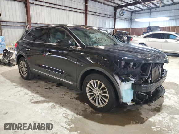 2017 Lincoln MKX Select with VIN 2LMPJ8KR3HBL10935, listed as a Copart auction lot 46146895 with 125,751 mi miles and Salvage Title. Bid and sale history available at carsss.com. Image 4.