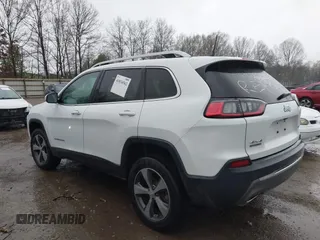 2019 Jeep Cherokee Limited with VIN 1C4PJMDN9KD173231, listed as a IAAI auction lot 41834562 with 133,777 mi miles. Bid and sale history available at carsss.com. Image 3.