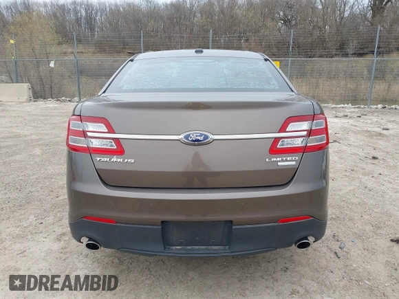 2015 Ford Taurus Limited with VIN 1FAHP2J84FG110702, listed as a IAAI auction lot 42060437 with 208,012 mi miles. Bid and sale history available at carsss.com. Image 16.