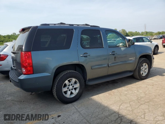 2009 GMC Yukon SLE 3SB z VIN 1GKFK23009R215418, wystawiony jako Copart lot #60643845 z przebiegiem 161 042 mil mil oraz Czysty tytuł • Clean title. Historia ofert i sprzedaży dostępna na DreamBid. Obrazek 3.