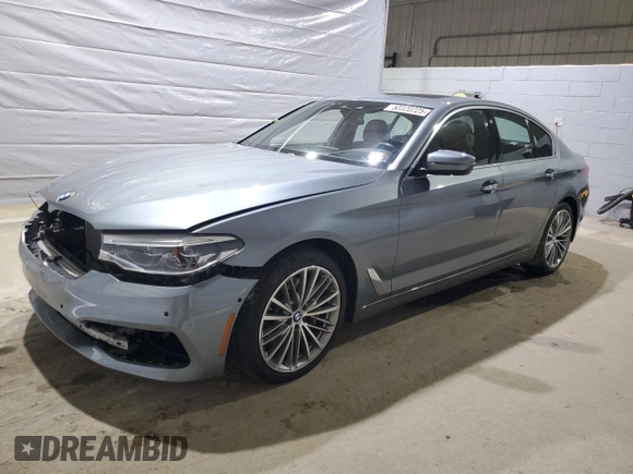 2018 BMW 5 Series 540i xDrive z VIN WBAJE7C58JG892106, wystawiony jako Copart lot #50320225 z przebiegiem 70 761 mil mil oraz Szkoda całkowita • Salvage title. Historia ofert i sprzedaży dostępna na DreamBid. Obrazek 1.