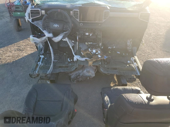 2023 Toyota Tundra Limited with VIN 5TFJA5DB3PX064819, listed as a Copart auction lot 73016144 with Not provided miles and Non repairable. Bid and sale history available at DreamBid. Image 8.