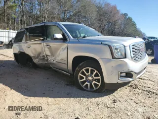 2018 GMC Yukon Denali with VIN 1GKS1CKJ0JR241040, listed as a Copart auction lot 47592655 with 133,737 mi miles and Salvage Title. Bid and sale history available at carsss.com. Image 4.