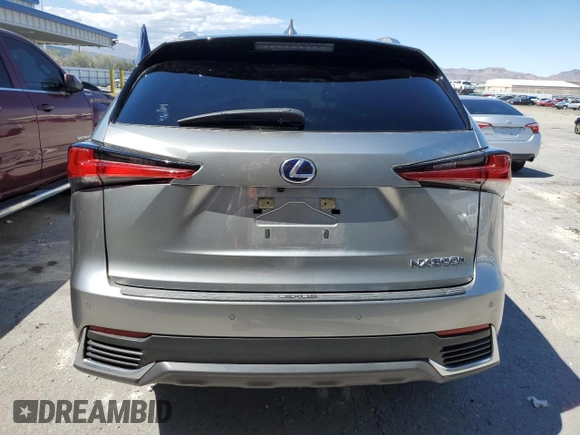 2020 Lexus NX 300h с VIN JTJGJRDZ8L5005895, выставлен на аукционе Copart как лот 56426365 с пробегом 42 523 миль миль и Списание • Salvage title. История ставок и продаж доступна на DreamBid. Изображение 6.